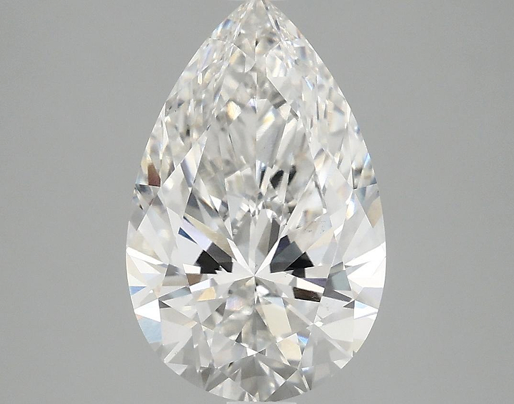 3.06 Carat Pear Shaped Ideal Cut VS1 IGI Certified Lab Grown Diamond