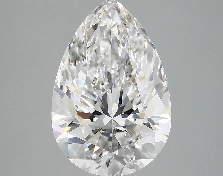 3.06 Carat Pear Shaped Excellent Cut VS1 IGI Certified Lab Grown Diamond