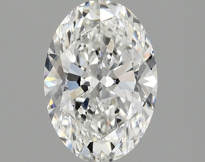 1.55 Carat Oval Shaped Ideal Cut VS2 IGI Certified Lab Grown Diamond