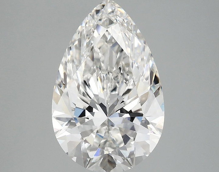 3.07 Carat Pear Shaped Ideal Cut VS1 IGI Certified Lab Grown Diamond