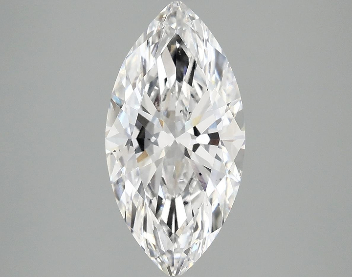 2.53 Carat Marquise Shaped Ideal Cut SI1 IGI Certified Lab Grown Diamond