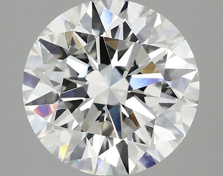 2.87 Carat Round Shaped Ideal Cut VVS2 IGI Certified Lab Grown Diamond