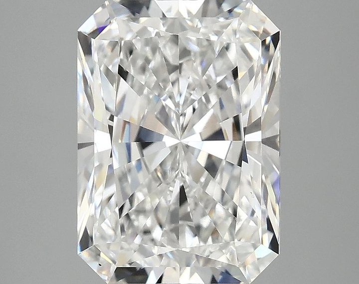 4.08 Carat Radiant Shaped Ideal Cut VS1 IGI Certified Lab Grown Diamond
