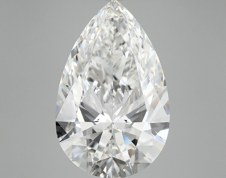 10.07 Carat Pear Shaped Ideal Cut VVS2 IGI Certified Lab Grown Diamond