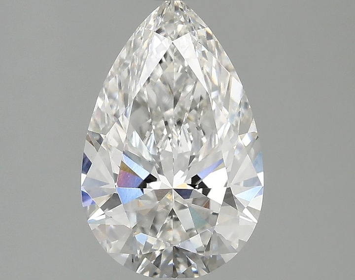 2.03 Carat Pear Shaped Ideal Cut VS1 IGI Certified Lab Grown Diamond