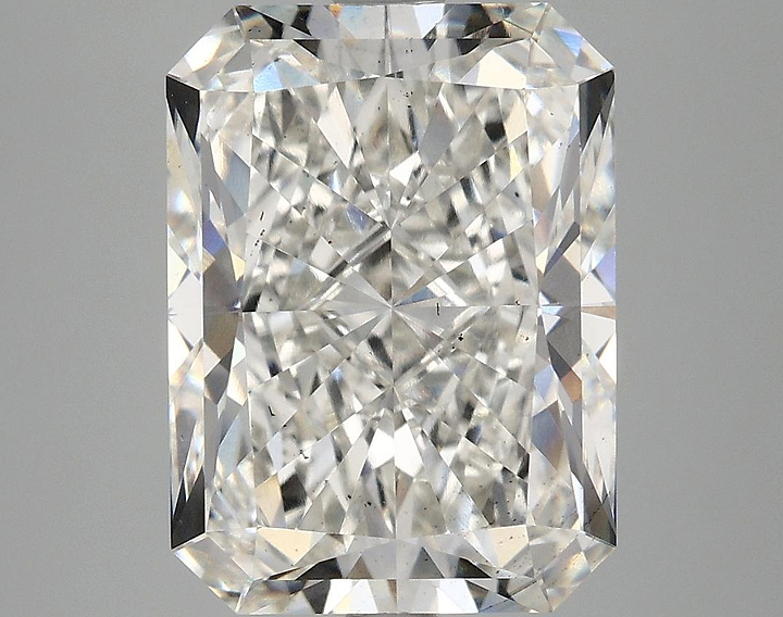 6.09 Carat Radiant Shaped Excellent Cut SI1 IGI Certified Lab Grown Diamond