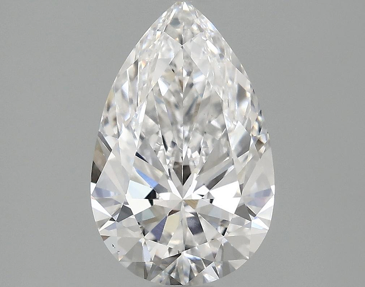 1.47 Carat Pear Shaped Ideal Cut VS1 IGI Certified Lab Grown Diamond