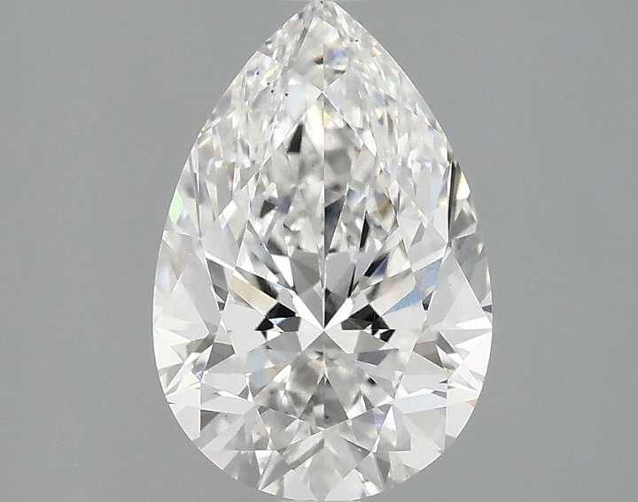 2.07 Carat Pear Shaped Excellent Cut VS2 IGI Certified Lab Grown Diamond