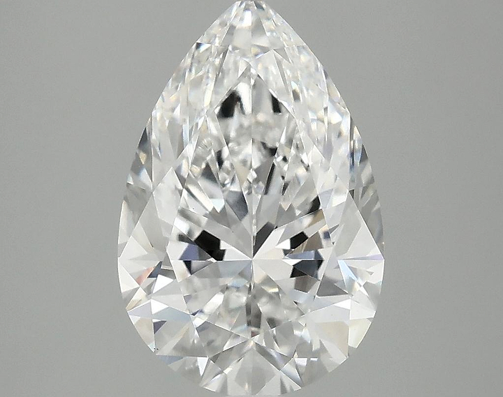 3.02 Carat Pear Shaped Excellent Cut VS1 IGI Certified Lab Grown Diamond