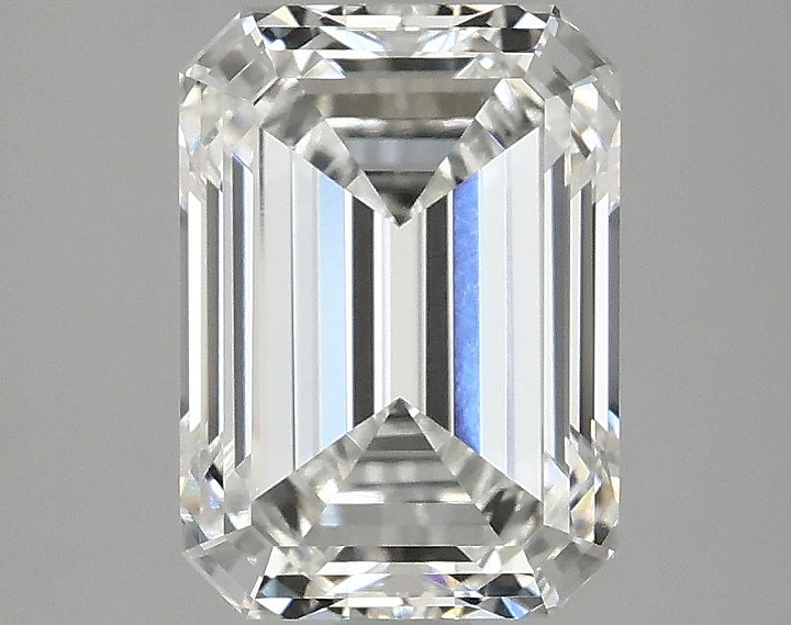 2.98 Carat Emerald Shaped Ideal Cut VVS2 IGI Certified Lab Grown Diamond