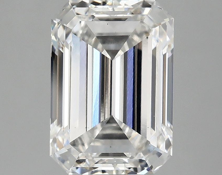 3.1 Carat Emerald Shaped Ideal Cut VS1 IGI Certified Lab Grown Diamond