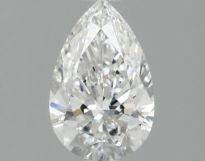0.98 Carat Pear Shaped Ideal Cut VVS2 IGI Certified Lab Grown Diamond