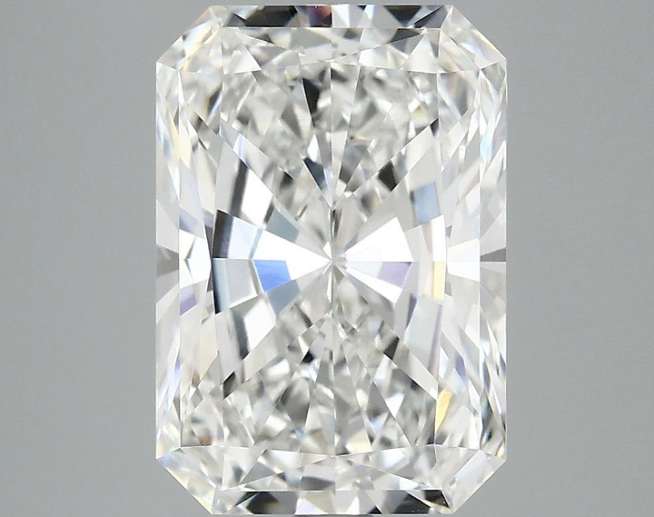 3.78 Carat Radiant Shaped Ideal Cut VVS2 IGI Certified Lab Grown Diamond