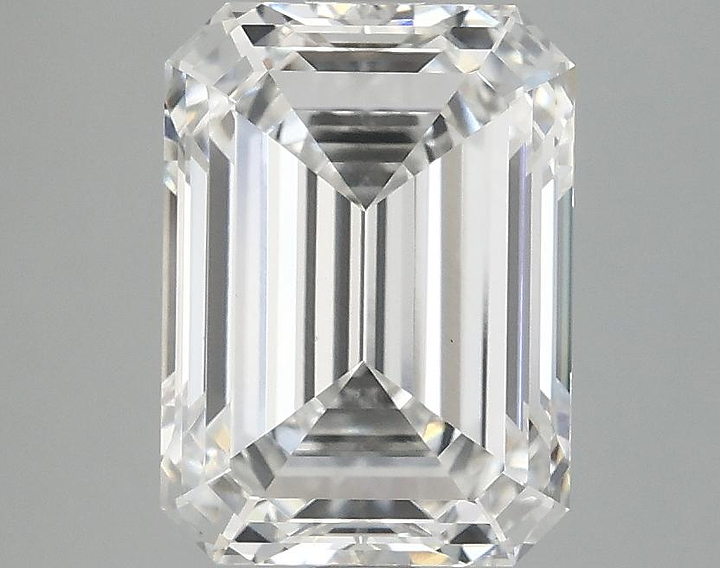 3.07 Carat Emerald Shaped Excellent Cut VS1 IGI Certified Lab Grown Diamond