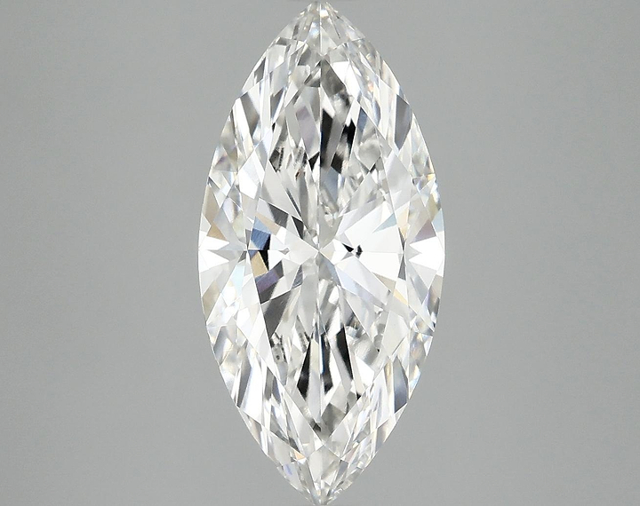 3.01 Carat Marquise Shaped Excellent Cut VVS2 IGI Certified Lab Grown Diamond