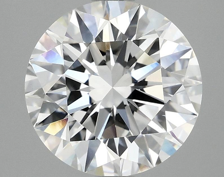 3.01 Carat Round Shaped Ideal Cut VVS2 IGI Certified Lab Grown Diamond