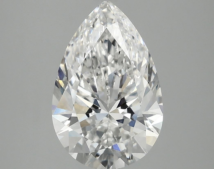 3.03 Carat Pear Shaped Excellent Cut VS1 IGI Certified Lab Grown Diamond