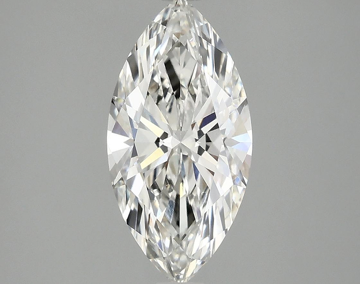 2.07 Carat Marquise Shaped Ideal Cut VVS2 IGI Certified Lab Grown Diamond
