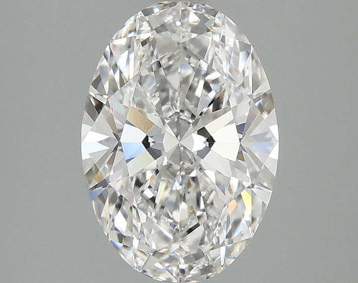 2.05 Carat Oval Shaped Ideal Cut VVS2 IGI Certified Lab Grown Diamond