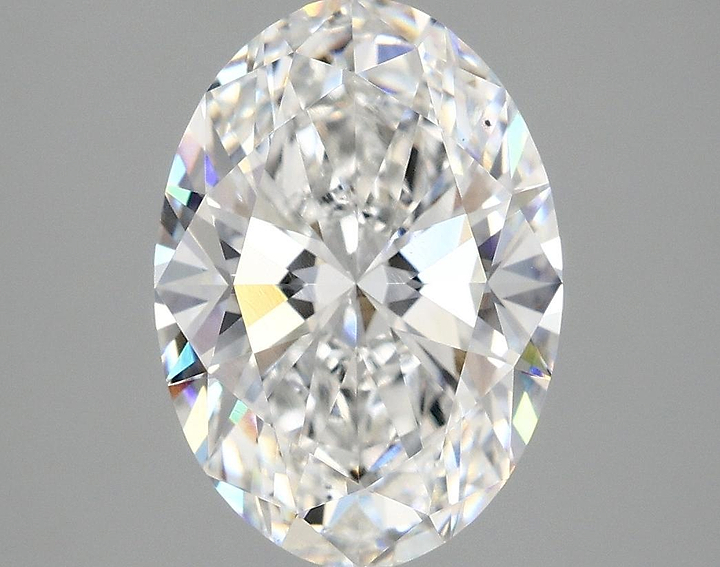 3.08 Carat Oval Shaped Ideal Cut VS2 IGI Certified Lab Grown Diamond