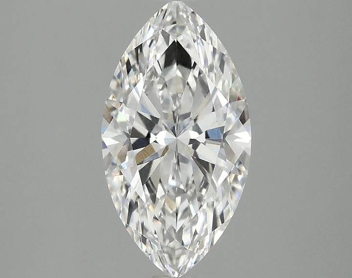2.07 Carat Marquise Shaped Excellent Cut VVS2 IGI Certified Lab Grown Diamond