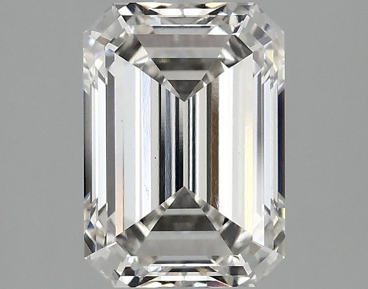 2.07 Carat Emerald Shaped Ideal Cut VS1 IGI Certified Lab Grown Diamond