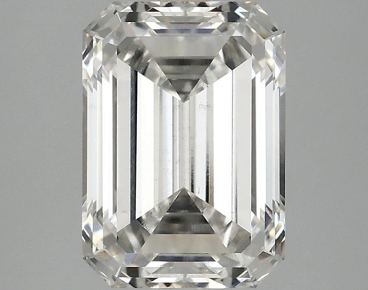 3.04 Carat Emerald Shaped Ideal Cut VS2 IGI Certified Lab Grown Diamond