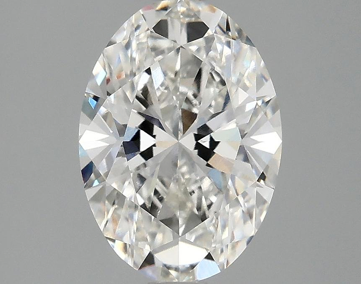 2.05 Carat Oval Shaped Ideal Cut VVS2 IGI Certified Lab Grown Diamond