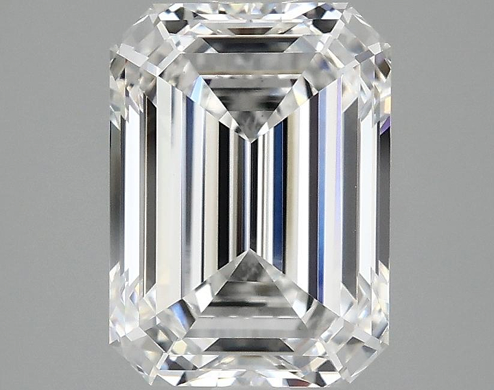 2.94 Carat Emerald Shaped Excellent Cut VS1 IGI Certified Lab Grown Diamond