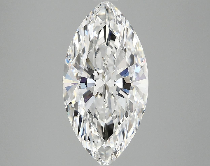 3.09 Carat Marquise Shaped Ideal Cut VS1 IGI Certified Lab Grown Diamond