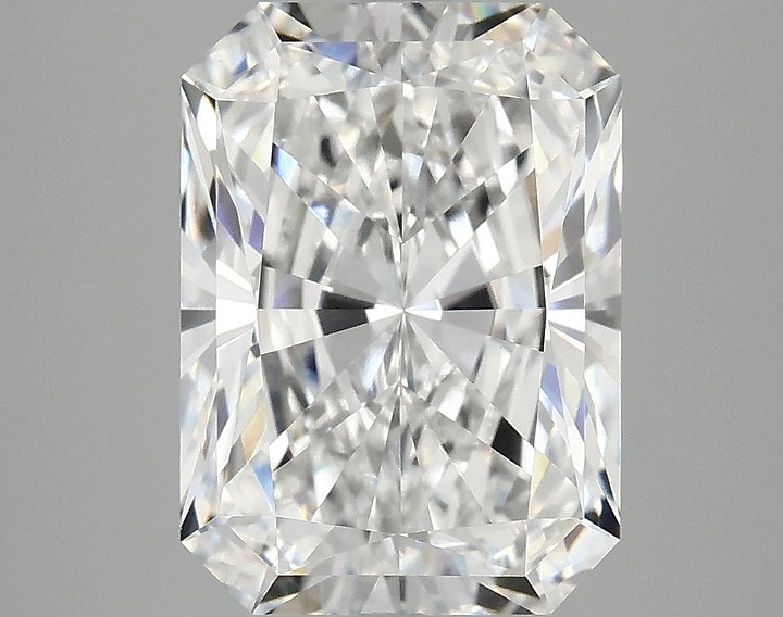 4.05 Carat Radiant Shaped Excellent Cut VVS2 IGI Certified Lab Grown Diamond