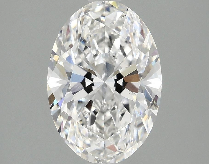 2.09 Carat Oval Shaped Ideal Cut VVS2 IGI Certified Lab Grown Diamond