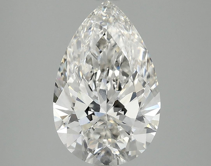 3.1 Carat Pear Shaped Ideal Cut VS1 IGI Certified Lab Grown Diamond