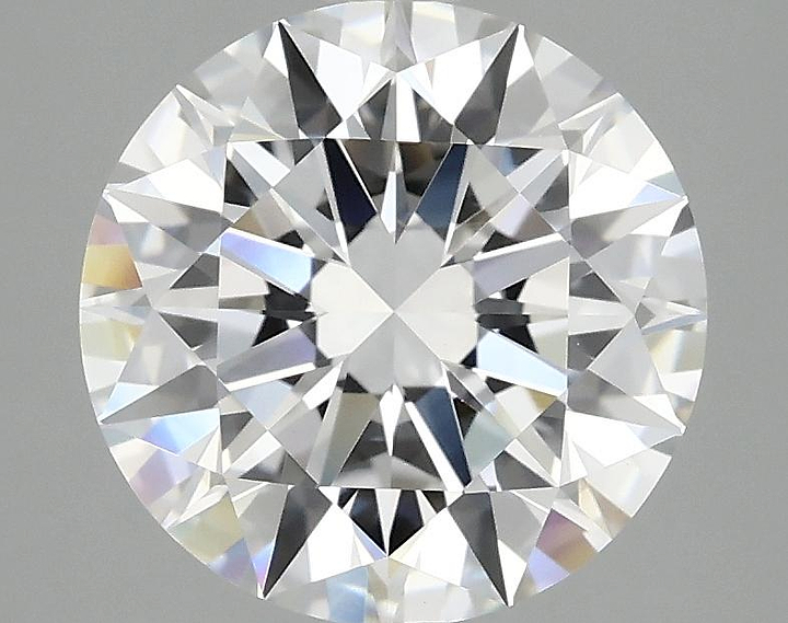 3.08 Carat Round Shaped Ideal Cut VVS2 IGI Certified Lab Grown Diamond