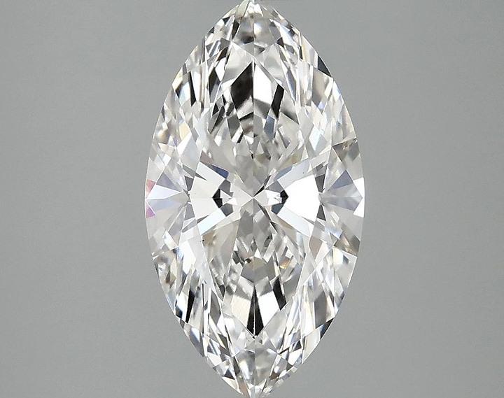 2.1 Carat Marquise Shaped Excellent Cut VS1 IGI Certified Lab Grown Diamond
