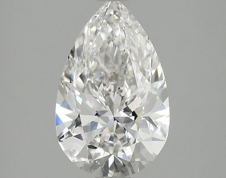 2.0 Carat Pear Shaped Ideal Cut VVS2 IGI Certified Lab Grown Diamond