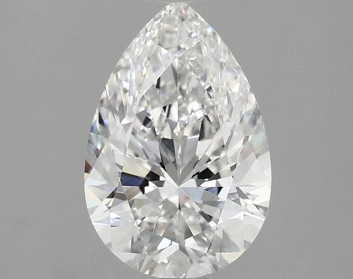 1.54 Carat Pear Shaped Excellent Cut VS1 IGI Certified Lab Grown Diamond