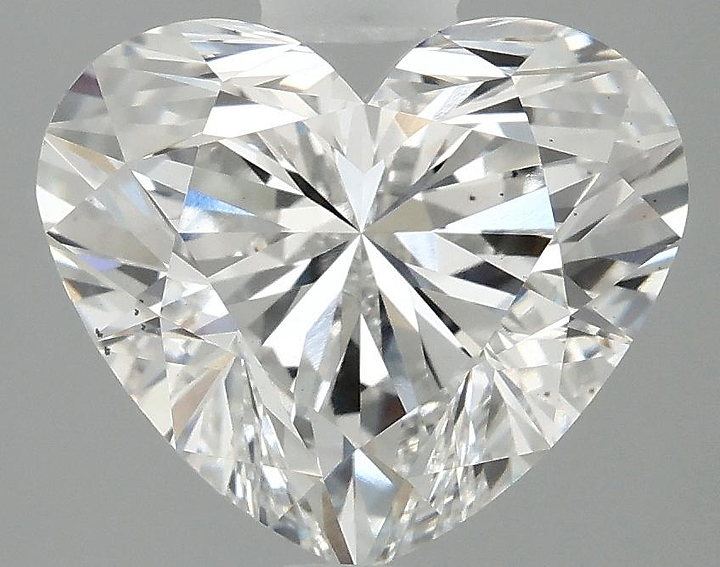 3.07 Carat Heart Shaped Ideal Cut VS2 IGI Certified Lab Grown Diamond