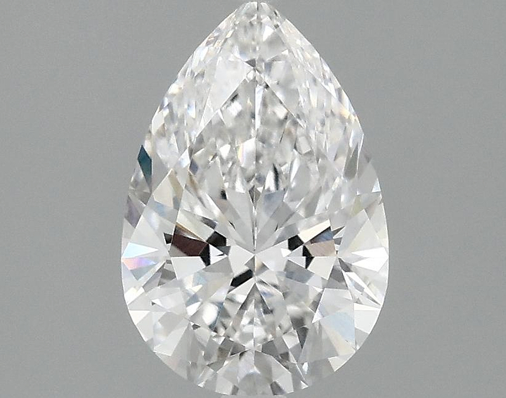 1.52 Carat Pear Shaped Excellent Cut VVS2 IGI Certified Lab Grown Diamond