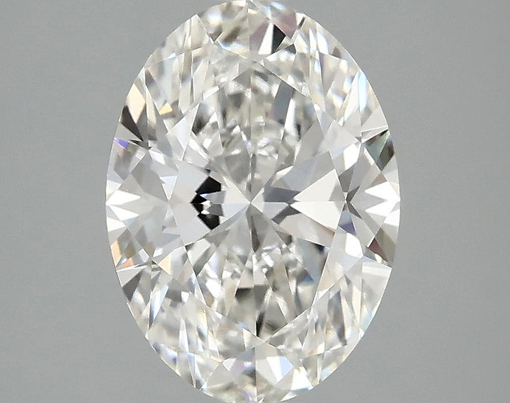 2.42 Carat Oval Shaped Ideal Cut VVS2 IGI Certified Lab Grown Diamond
