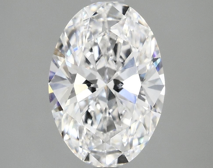 2.05 Carat Oval Shaped Ideal Cut VVS2 IGI Certified Lab Grown Diamond