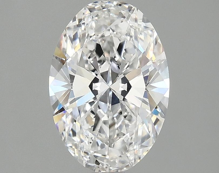 1.63 Carat Oval Shaped Ideal Cut VS1 IGI Certified Lab Grown Diamond