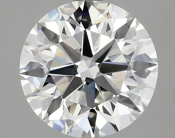 2.96 Carat Round Shaped Excellent Cut VVS2 IGI Certified Lab Grown Diamond