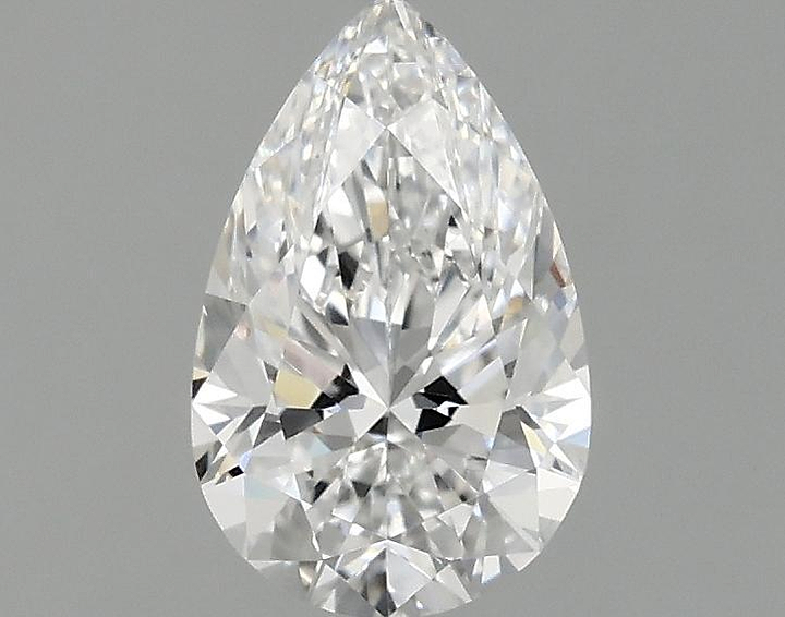 0.98 Carat Pear Shaped Ideal Cut VVS2 IGI Certified Lab Grown Diamond