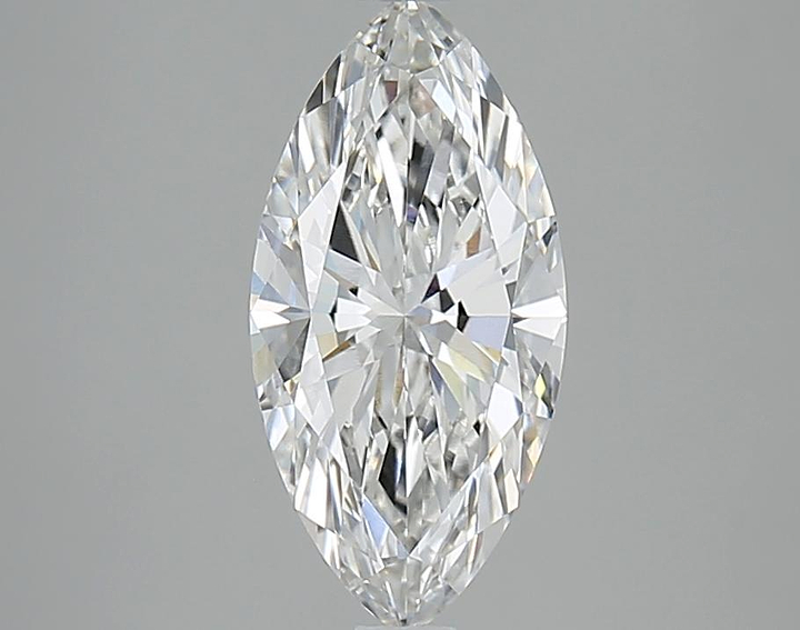 2.08 Carat Marquise Shaped Ideal Cut VVS2 IGI Certified Lab Grown Diamond