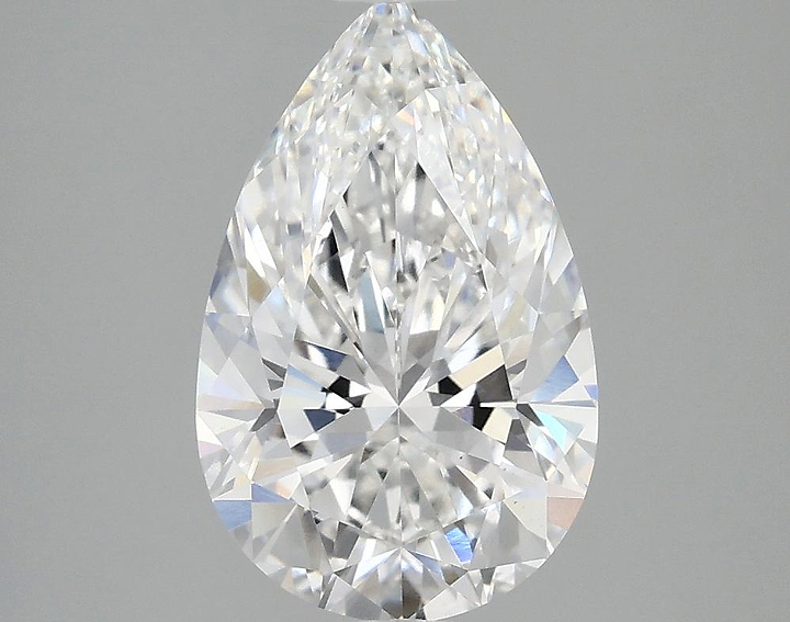 2.58 Carat Pear Shaped Ideal Cut VS1 IGI Certified Lab Grown Diamond