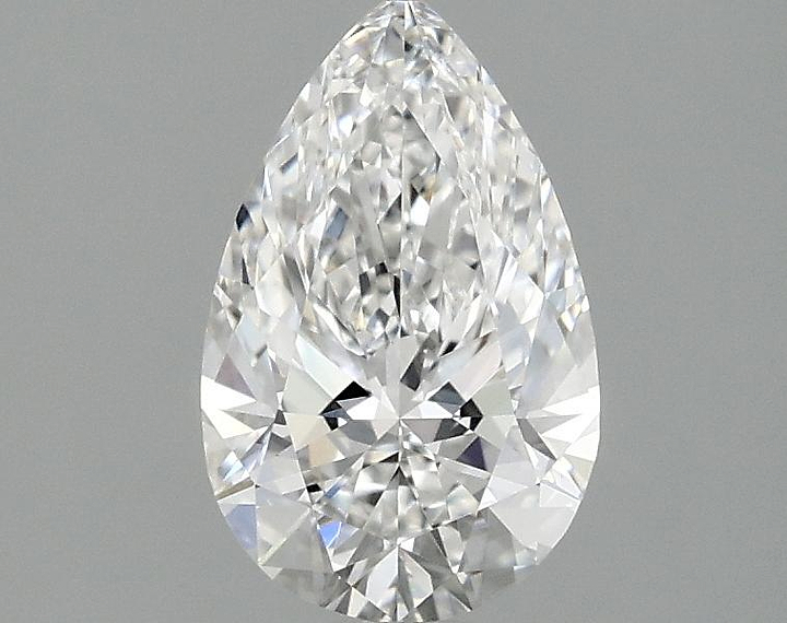 1.05 Carat Pear Shaped Ideal Cut VVS2 IGI Certified Lab Grown Diamond