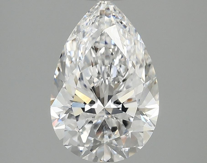 2.08 Carat Pear Shaped Excellent Cut VS1 IGI Certified Lab Grown Diamond