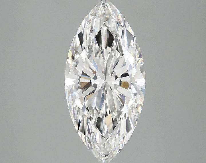 2.09 Carat Marquise Shaped Excellent Cut VVS2 IGI Certified Lab Grown Diamond