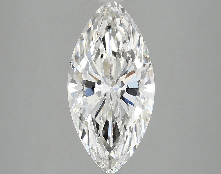 2.58 Carat Marquise Shaped Ideal Cut VVS2 IGI Certified Lab Grown Diamond